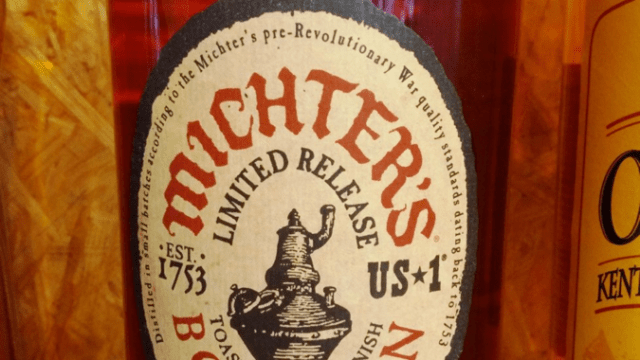 Michters Toasted Barrel Finish